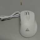 SOLAKAKA SM66 White Silent Wireless Mouse, Dual Mode(BT/2.4G) Computer Mouse for Laptop/PC/Mac