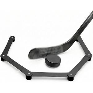WIPHANY Hockey Stick Handling Training Aid Adjustable Hockey Stickhandling Trainer Suitable for On or Off Ice Portable Hockey Training Aid for Improving Puck Control Dangler
