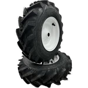 4.80x4-8 Tiller Wheel Set - Left & Right - 1" Axle