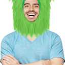 Adult Lions Hat for Women Cosplay Costume Accessory for Halloween Party Funny Novelty Headwear for Christmas (Green)