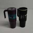 Reduce 40oz Stainless Steel Tumbler with Handle - Dual-Wall Vacuum Insulated Travel Mug, Keeps Drinks Cold for 24 Hrs, Fits Cupholders, Dishwasher Safe, Purple and Black