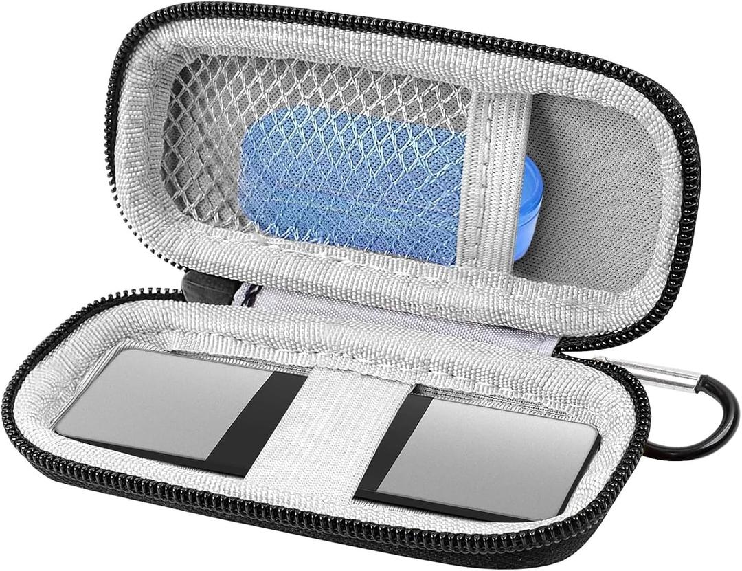 Heart Monitor Case Compatible with AliveCor Kardia Mobile ECG/for KardiaMobile 6L for Apple and Android Device - CASE ONLY (Black)