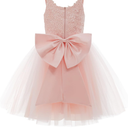 PLwedding Flower Girls Lace Tulle Ball Gowns First Communion Dresses 4/5Y