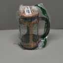 BAYKA 34oz 1 Liter French Press Coffee Maker, Coffee Lover Gifts Basket Set, Heat Resistant Thickened Borosilicate Glass Stainless Steel Brewer, Cold Brew Cafetera Teapot for Kitchen, Copper