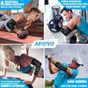 APOYO Elbow Brace for Tendonitis and Tennis Elbow, Compression Sleeve for Arthritis, Workouts, Reduce Joint Pain During Fitness Activity (Large)