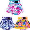 wegreeco Dog Diapers Female (3 Pack), Highly Absorbent Puppy Doggie Dog Diapers for Female Dogs Period, Washable Doggy Diapers for Dogs in Heat, Size (Colorful, Medium)