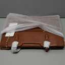 LOVEVOOK Laptop Bag for Women - Waterproof Work Bag for Women & Vintage Laptop Tote Purse with Wristlet (15.6 inch, Brown)