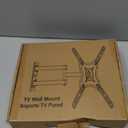 ELIVED Full Motion TV Wall Mount for Most 26-60 Inch TVs, Articulating Arms Swivel and Tilt tv Mount, Wall Mount Brackets Max VESA 400x400, Single Stud Perfect Center Design, Holds Up to 77 lbs.