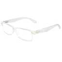 MAXJULI Reading Glasses Blue Light Blocking, Readers for Women Men Anti Glare Filter Lightweight Eyeglasses 1.5x Clear 5005
