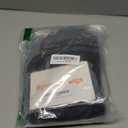 Topcosplay Long Black Wig and Bun with Necklace Halloween Costume Wig for Women or Girls