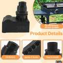 BQMAX Grill Igniter Kit for Blackstone 28 Inch Griddle, Electronic Battery Igniter Kit Grill Igniter Spark Plug Kit for 28 Inch Blackstone