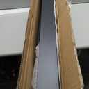 Bamboo Wood Entryway Table 47.2" Console Table, Narrow Sofa Table with Support Beam for Entrance, Hallway, Living Room, Bedroom, Foyer (Black)