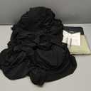 Black Gold Birthday Decorations,Party Decorations with Sand White Champagne Gold Balloon Heart Balloons Happy Birthday Banner Fringe Curtain for Women Men Boho Baby Shower Birthday Party Decor