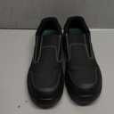 DRKA Steel Toe Shoes for Men,Steel Toe Slip-On Shoe,Slip Resistant Comfortable Safety Work Shoes Industrial Construction Footwear Size 12