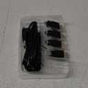 GE 3390127 6 ft. 4 in 1 USB Cable Kit44; Black