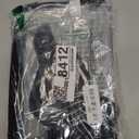 Bagenius Clear Purse Stadium Approved, Clear Bag with Removable Straps, Coin Purse for Work Stadium Events and Concert (Black)