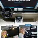 Sun Shade for Forester Windshield Sunshade Custom Fit 2014 2015 2016 2017 2018 Subaru Forester Accessories Front Window Cover Retractable Sun Visor Protector Keep Interior Cool UV Blocker