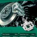 SCITOO Rear Passenger Side Disc Brake Caliper 18B5310 Compatible For Chevy For Cruze 2011-2015,For Chevy For Cruze Limited 2016,With Bracket 1PC