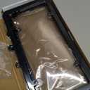 Clear License Plate Cover & Frames, 2PCS License Plate Protector Rust-Proof Auto Licenses Plates Holder with Screws & Caps, Universal Vehicle License Protector (transprent)