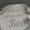 Children Sit Back and Relax Happiness Quote Wall Decal Decoration Book Lovers Life Quote Fun Reading Quotes Lasts Years and Easily Removable - Size: 30 in(W) x 21 in(H)