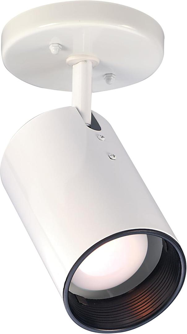 NUVO SF76/412 One Light Close-to-Ceiling Flush Mount, White