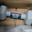 SPRI Dumbbells Hand Weights Set of 2 - Vinyl Coated Exercise & Fitness Dumbbell for Home Gym Equipment Workouts Strength Training Free Weights for Women, Men (4 lb)