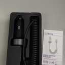 LISEN 3-in-1 Car Charger, Cigarette Lighter Socket, USB 75W + 45W C Cable, 90W Fast Charging, Industry's Smallest 3-in-1 Socket