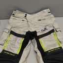 HWK Motorcycle Pants Cargo Pants Work Pants for Men Adventure Hi-Vis All-Purpose (30W x 32L, Silver)