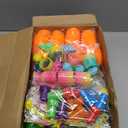 300pcs Bulk Easter Eggs with Toys Inside Easter Eggs Fillers Plastic Eggs for Easter Egg Hunt 100 Pack Easter Basket Stuffers Fillers Easter Gifts Easter Party Favors for Kids Toddlers Boys Girls