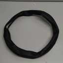 Car Steering Wheel Cover, Black, 15 inch