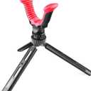 Camera Tripod Rest, 360 Degree Rotation Adjustable Height V Yoke Stand