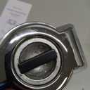 Secura 17oz Automatic Liquid Soap Dispenser, Touchless Battery Operated Hand Soap Dispenser with Adjustable Soap Dispensing Volume Control Dial, Personal Care Dispenser for Household Use (Chrome)