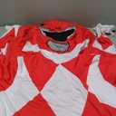 Morphsuits Power Ranger Costume Adult, Power Rangers Costume Adult Men, Power Ranger Costume Adult Woman (X-Large, Red)