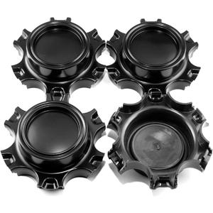 GTOWNWORKS for Tacoma H659TRD Wheel Center caps TRD Center Hubcaps | 4 Pack High Gloss Black Center Cover Replacement
