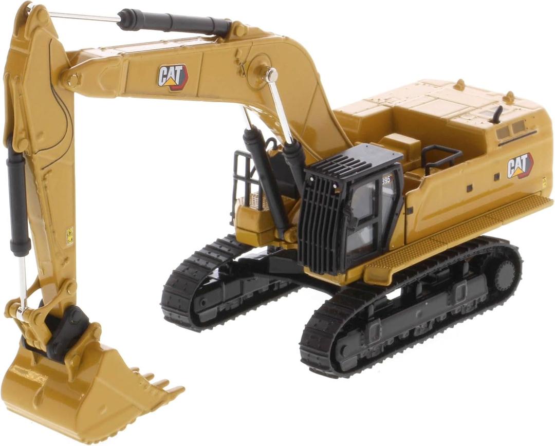 Diecast Masters 1/87 Caterpillar 395 Next Generation Hydraulic Excavator w/Hammer & Shear 85688