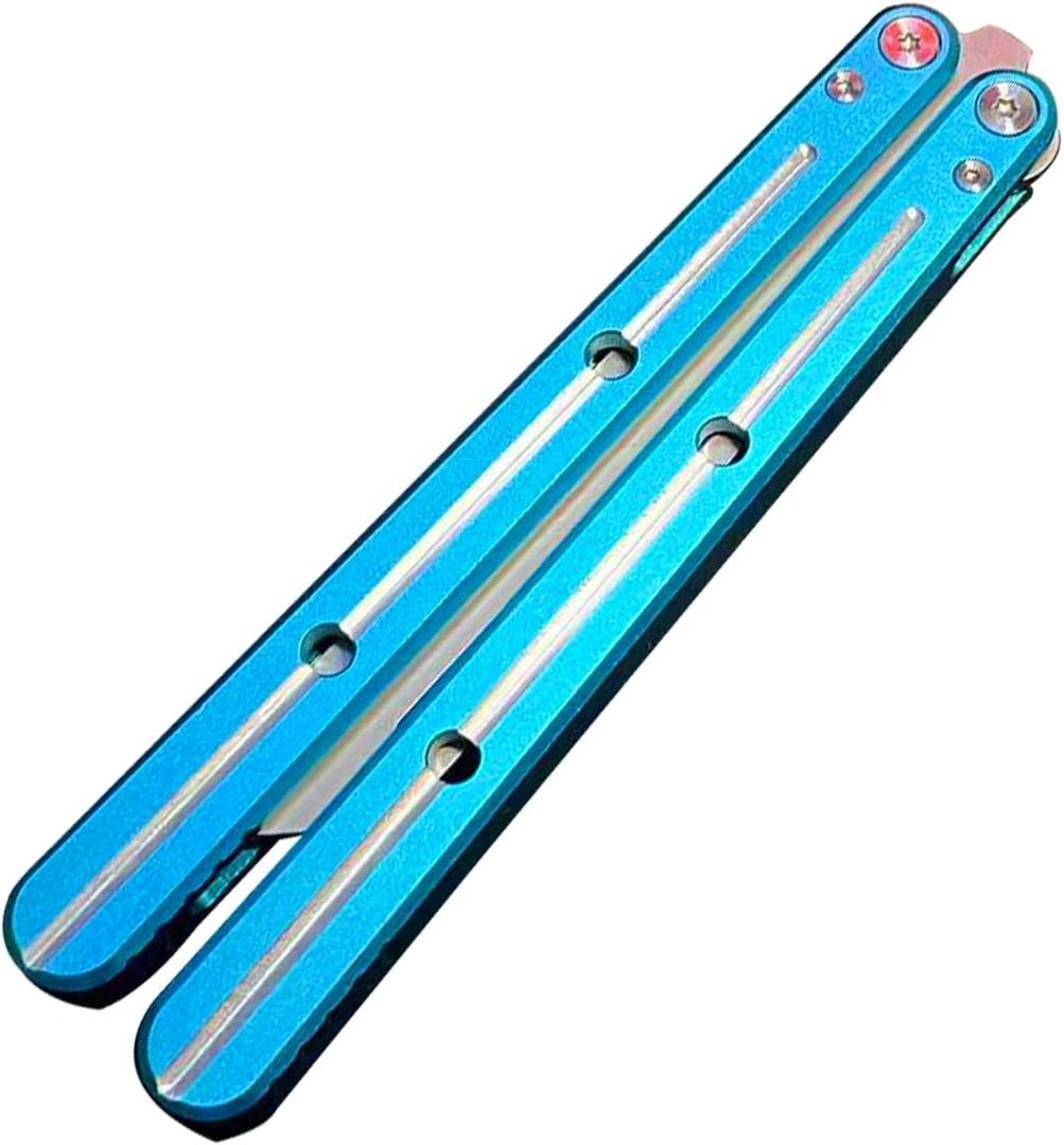 KEEDAS Integrated Forging Bushing System, Aluminum Integral Channel Handle, Excellent Grip, Pretty Solid, Best Balance and Inertia, Great for Beginners (Blue)