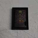 typecase Minimalist Wallet for Men: Metal Card Holder with Removable Money Clip, RFID Blocking, Slim, Utral Thin, Small, Front Pocket, Hold up to 15 Credit Cards (Skull)