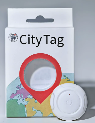 Mini City Tag Tracker GPS Unlimited Range Airtags Tracker Android Ios Smart Finder Locator Built-in Magnet