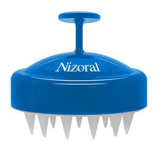 3 x Nizoral Hair Shampoo Brush with Soft Silicone Scalp Massager Brush Head, for All Hair Types, Deep Cleanses Scalp and Removes Dead Flaky Skin and Residue