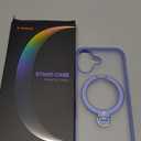 TORRAS 360° Spin Magnetic Stand for iPhone 16 Case 6.1 inch, Compatible with Magsafe, 12FT Military Grade Protection, Shockproof Slim Case for iPhone 16 Phone Case with Kickstand & Ring Holder, Blue