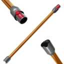 Replacement Wand Tube for Dyson V12 Detect Slim Cordless Stick, Replacement Attachments Quick Release Wand for Dyson V10 Digital Slim, Extension Vacuum Replacement Parts, 29 In (Orange)