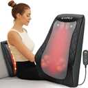 CuPiLo Back and Neck Massager, FSA Eligible HSA Store Massager for Pain Relief Deep Tissue, Heated Massage with Vibration, Massage Pillow for Neck, Back, Shoulder, Leg, Mothers Day Gifts for Mom Women
