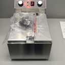 Electric Deep fryer Single Tank Deep Fryer with Basket Capacity 10L(10.5QT) Electric Countertop Fryers with 60 Minute Timer for Home Kitchen and Restaurant, 1800 Watts, 120V