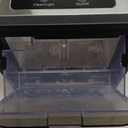 Nugget Ice Maker Countertop with Auto Water Refill, 42lbs/Day Stainless Steel Ice Machine with Pull-Out Drawer  One-Click Self-Cleaning, Portable Ice Makers for Home/Kitchen/Office