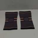 Copper Knee Braces for Men and Women (2 pack) -Knee Supports Copper Compression Knee Sleeve for Knee Pain, Arthritis, Sports and Recovery Support (Large)