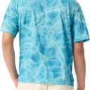 Men's Wilder Quick Dry Oversized Graphic Tee Shirt Standard (L)