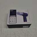 KMM Handheld Car Vacuum Cleaner, 9000Pa Vacuum Cleaner and Air Duster, 120W High Power Hand Held Vacuum with LED Light and Multi-Nozzles for Car, Home, Office, Pet (Blue)