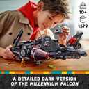 LEGO Star Wars The Dark Falcon Buildable Starship - Star Wars Toy Set for Boys and Girls - Collectible Millenium Falcon Toy with 6 Minifigures - Birthday Gift for Kids - 75389