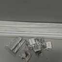 FELIDESIGN Ceiling Curtain Track, Room Divider Rail Set, White, 9ft-12ft