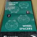 YHTAUTO 5x4.5 Hub Centric Wheel Spacers 1.25 Inch Fits Toyota, Lexus & Scion Models, Camry, RAV4, Avalon, tC xB, RX ES Series, 5x114.3mm 5 Lug Tire Spacers w/ 12x1.5 Studs 60.1 mm Hub Bore, 2 PCS Blac